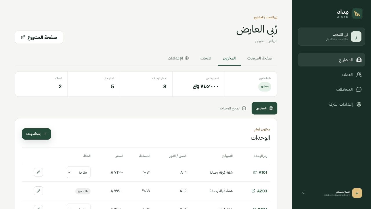 إدارة المشروع